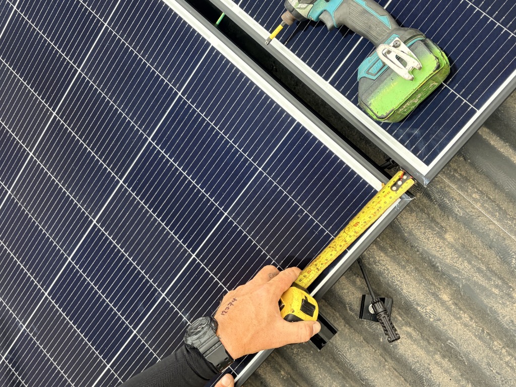 SEBSS Licensed Electrical Inspector & Installer conducting compliance measurement